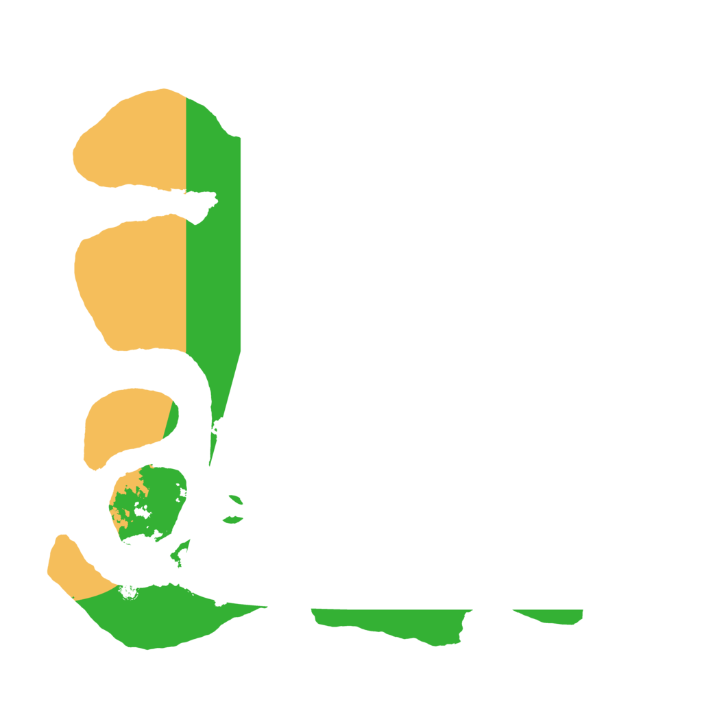 Biome Rust Map: Barren, Size: 3500, Seed: 1183945