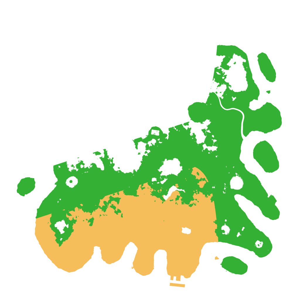 Biome Rust Map: Procedural Map, Size: 4000, Seed: 17635521