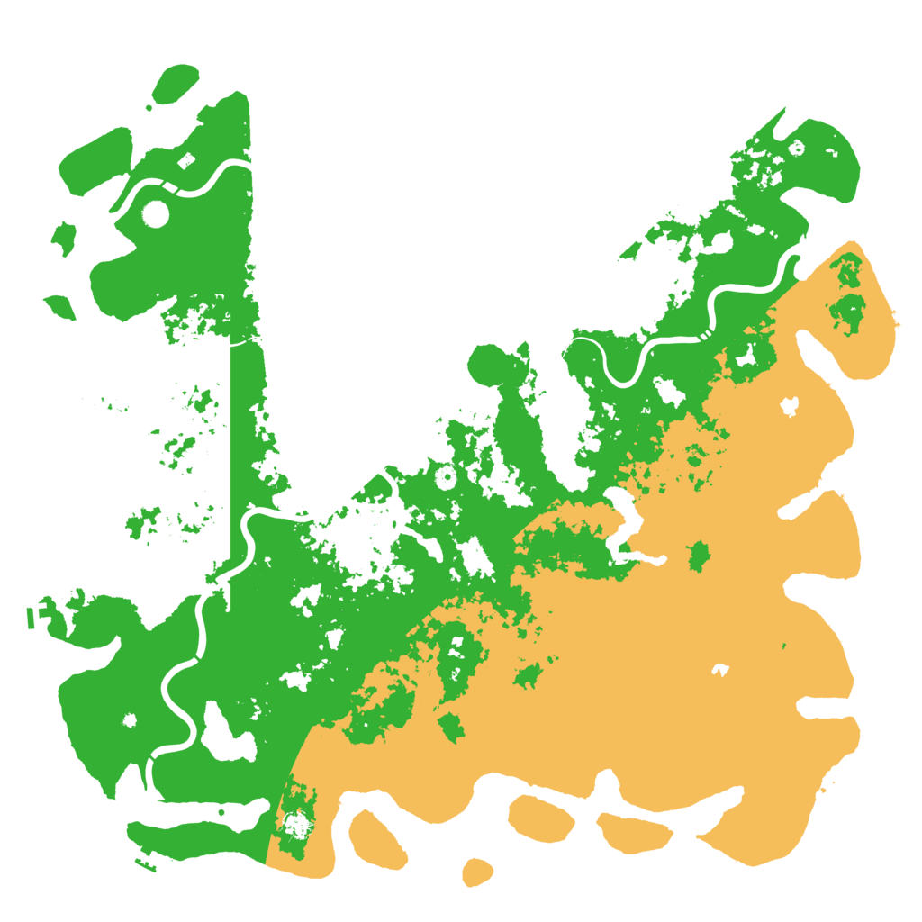 Biome Rust Map: Procedural Map, Size: 6000, Seed: 188829072