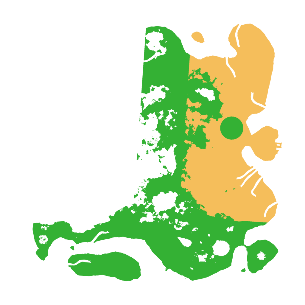 Biome Rust Map: Procedural Map, Size: 3500, Seed: 1873225901