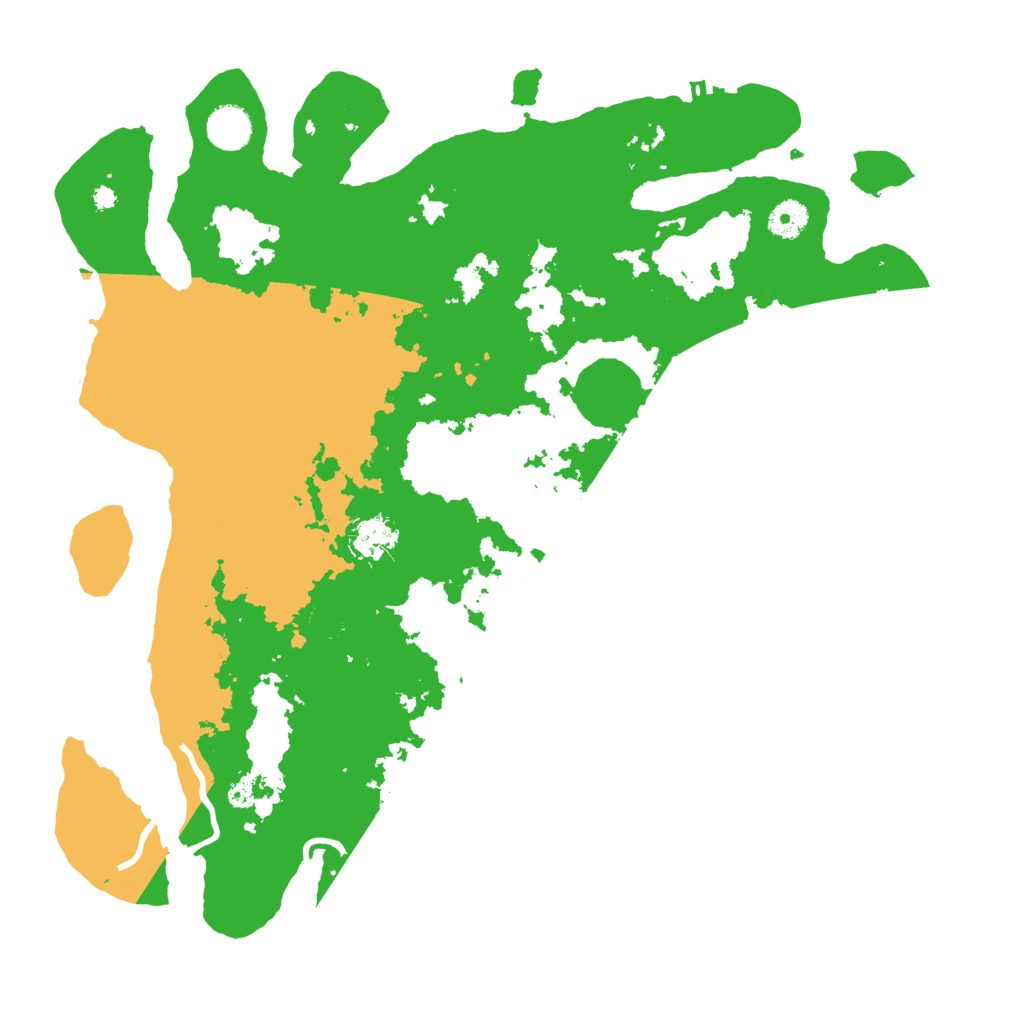 Biome Rust Map: Procedural Map, Size: 4000, Seed: 1908255167