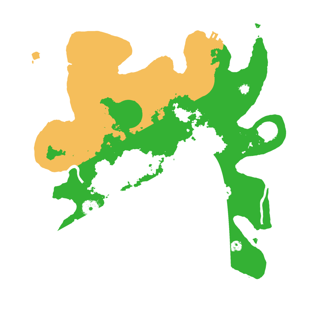 Biome Rust Map: Procedural Map, Size: 3000, Seed: 1204536475