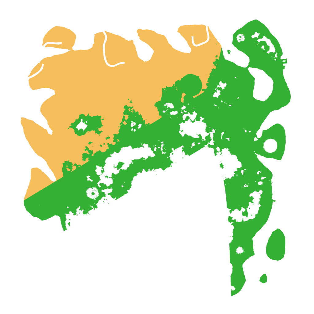 Biome Rust Map: Procedural Map, Size: 4000, Seed: 3975