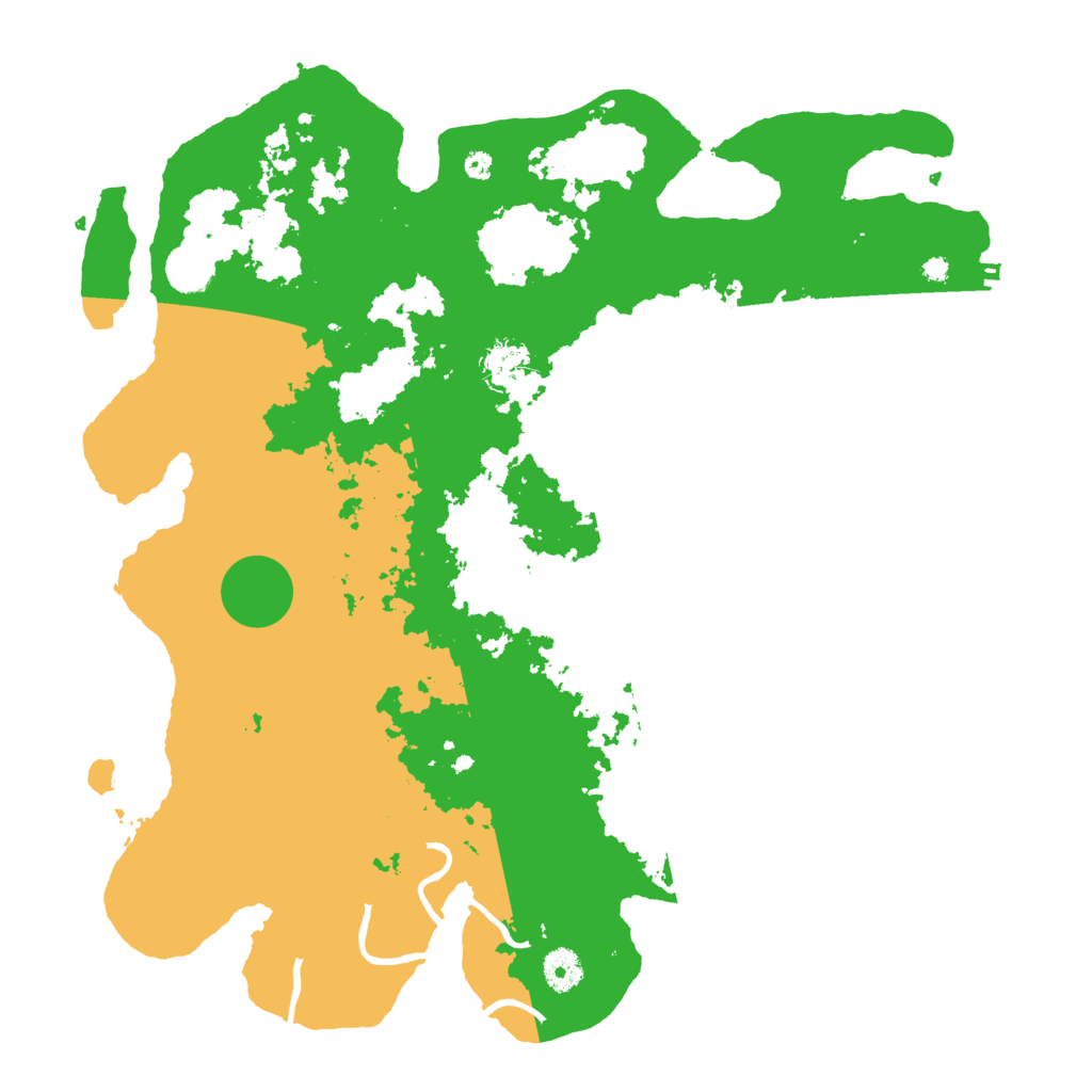 Biome Rust Map: Procedural Map, Size: 4000, Seed: 5918256