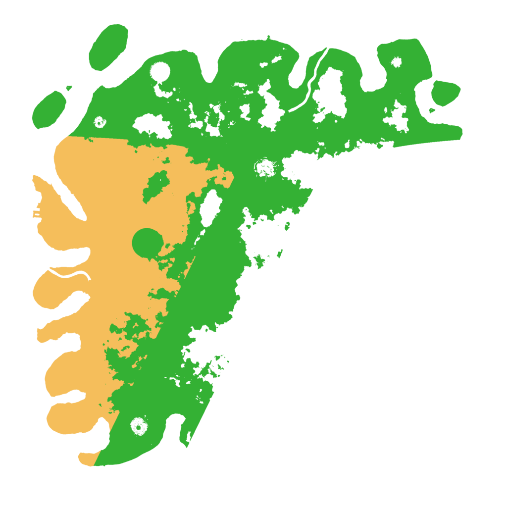 Biome Rust Map: Procedural Map, Size: 4500, Seed: 706683672