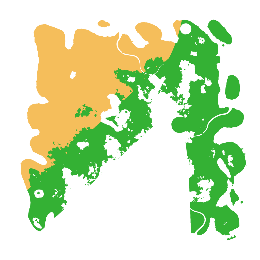 Biome Rust Map: Procedural Map, Size: 4250, Seed: 1293425893