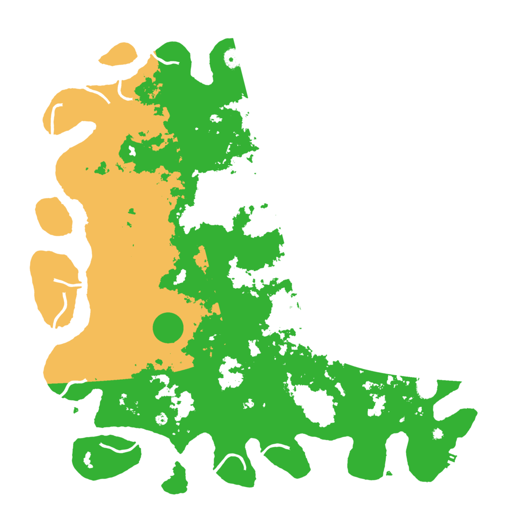 Biome Rust Map: Procedural Map, Size: 4500, Seed: 215879627