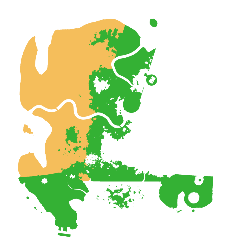 Biome Rust Map: Procedural Map, Size: 3800, Seed: 1327636037