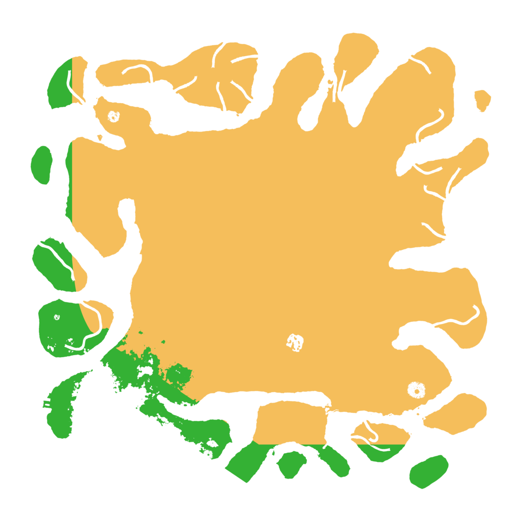 Biome Rust Map: Procedural Map, Size: 4500, Seed: 4444