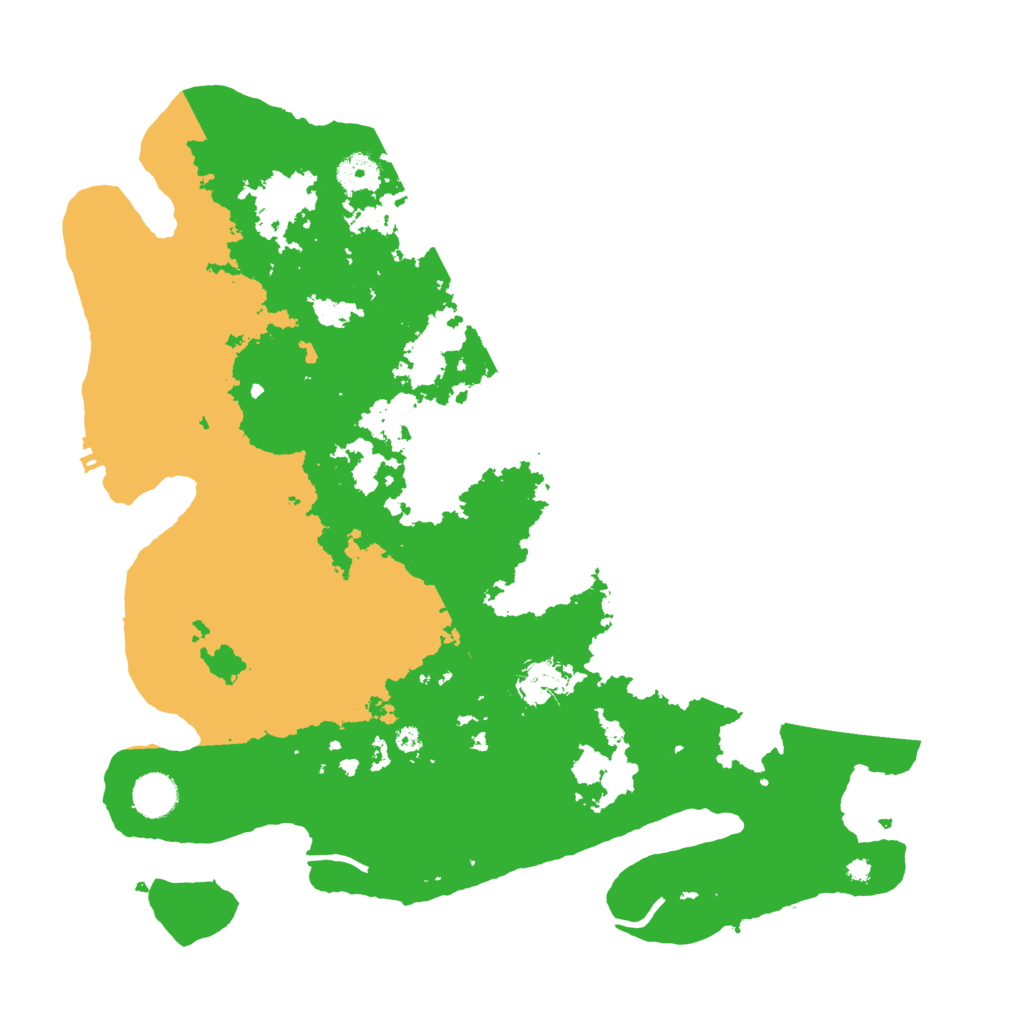 Biome Rust Map: Procedural Map, Size: 4000, Seed: 100821