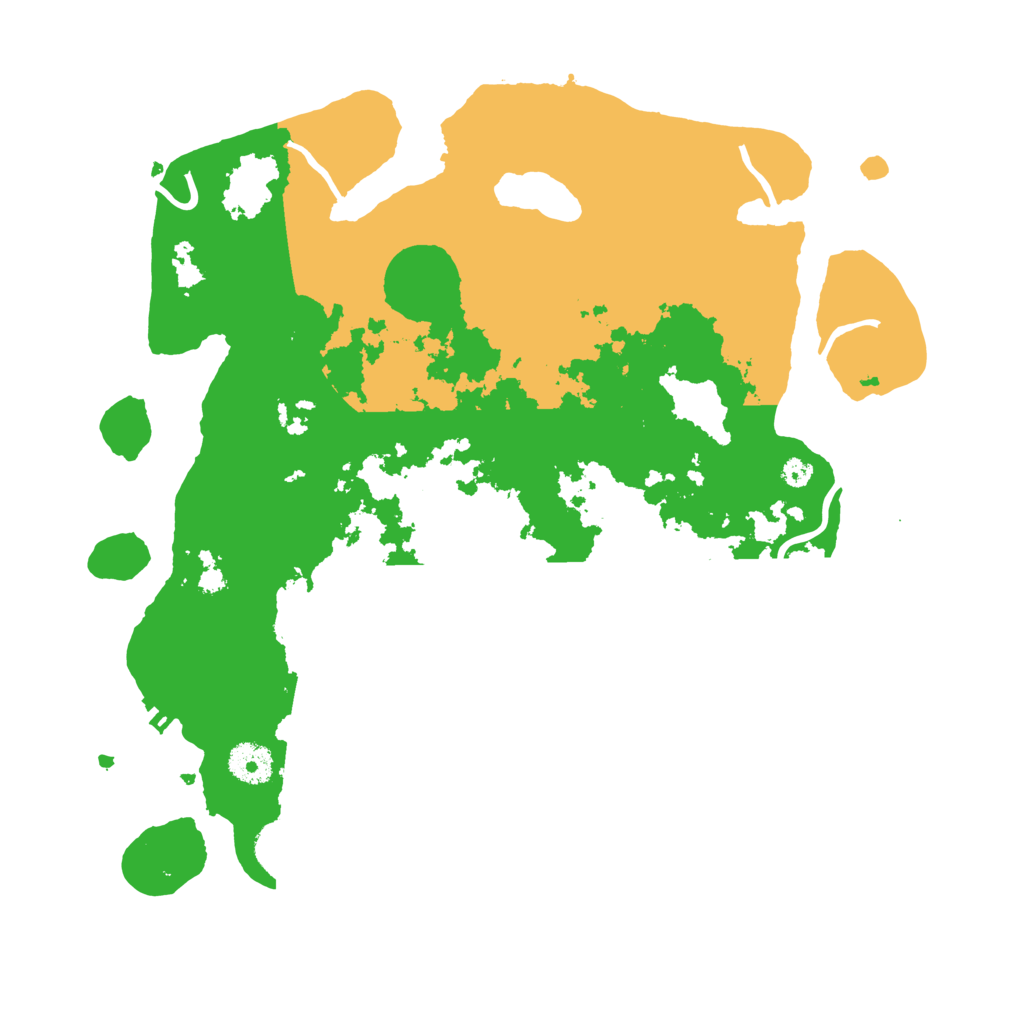 Biome Rust Map: Procedural Map, Size: 3600, Seed: 783367320