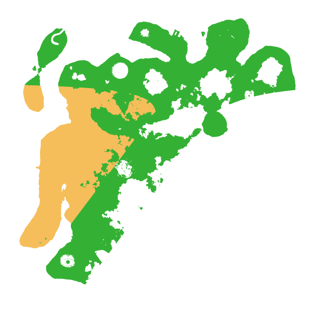Biome Rust Map: Procedural Map, Size: 3500, Seed: 1792617060