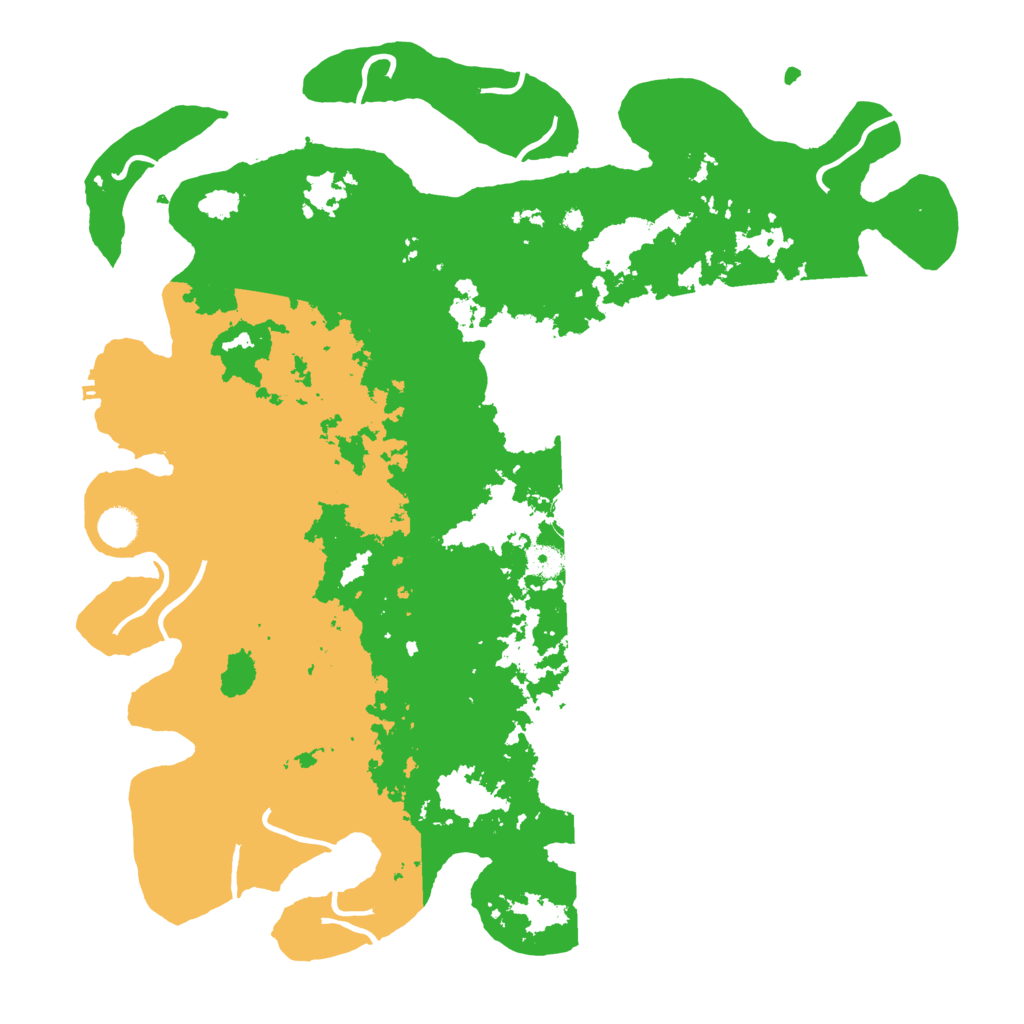 Biome Rust Map: Procedural Map, Size: 4500, Seed: 722839372