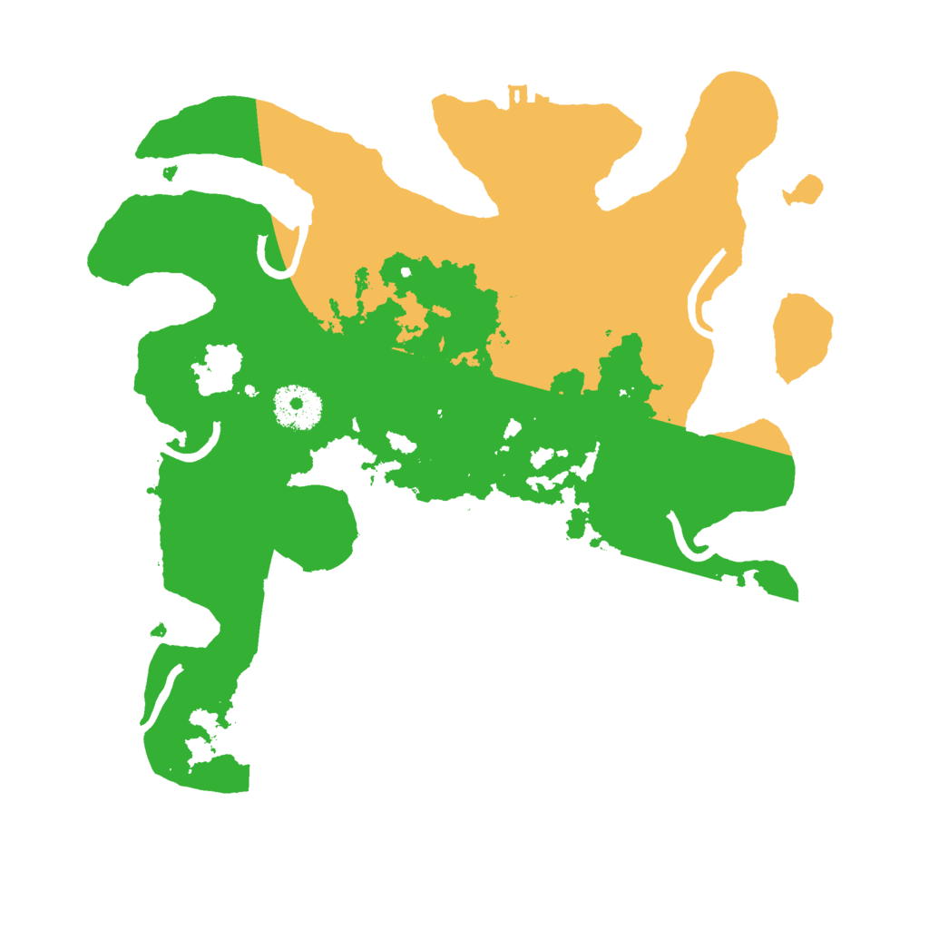 Biome Rust Map: Procedural Map, Size: 3000, Seed: 144