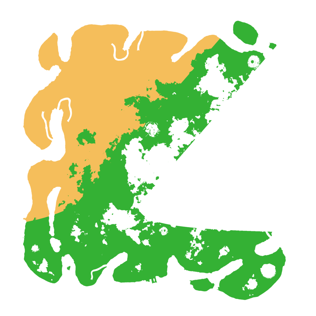 Biome Rust Map: Procedural Map, Size: 4000, Seed: 2069