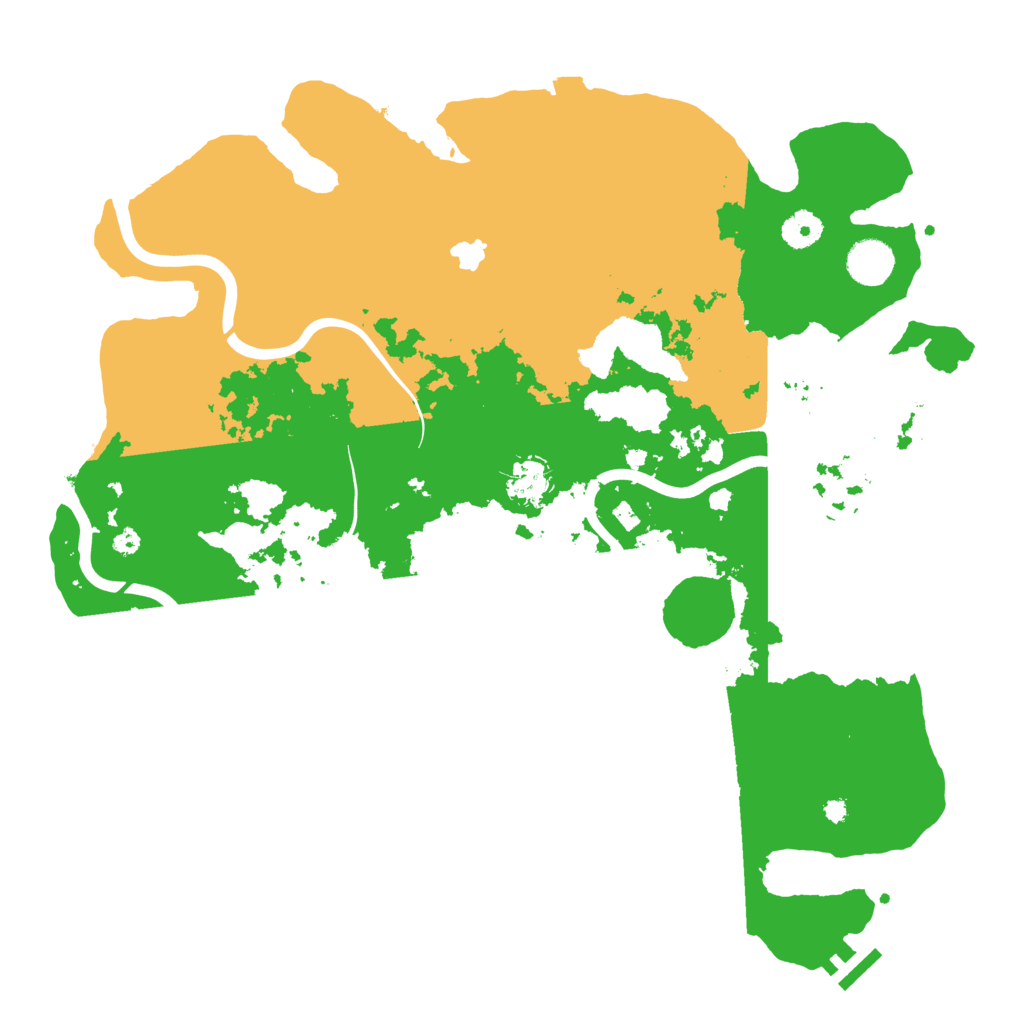 Biome Rust Map: Procedural Map, Size: 4000, Seed: 770771591