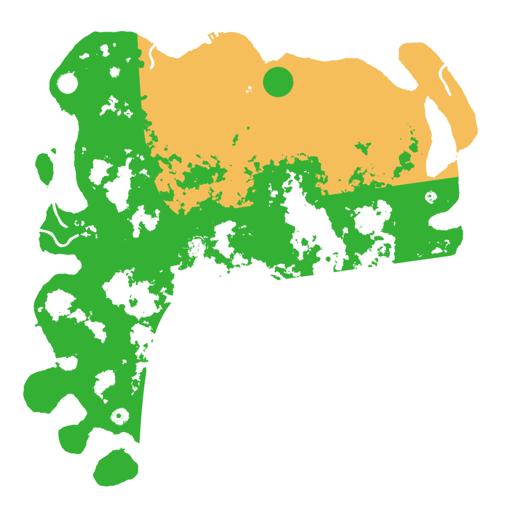 Biome Rust Map: Procedural Map, Size: 4500, Seed: 1485262