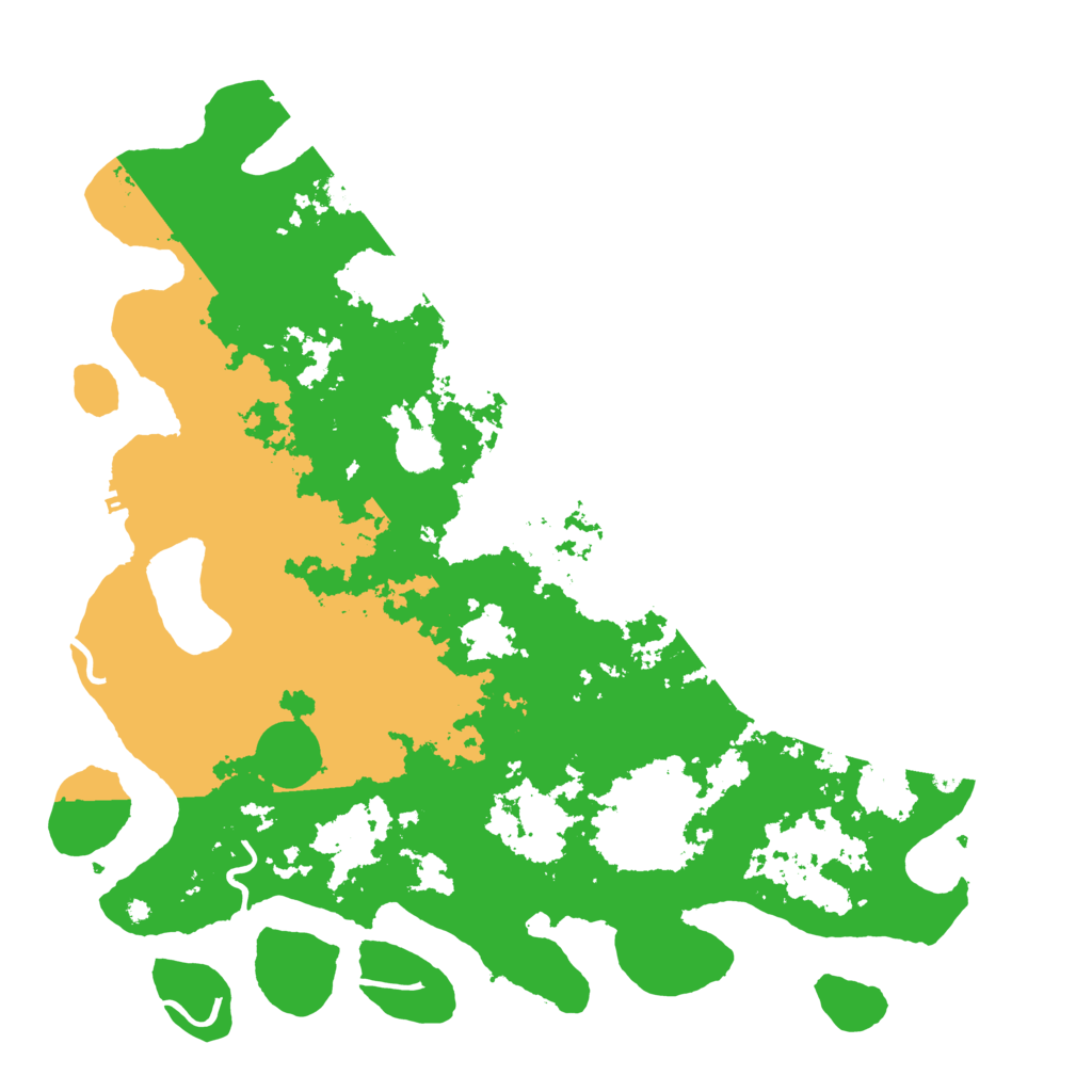 Biome Rust Map: Procedural Map, Size: 4500, Seed: 601402743