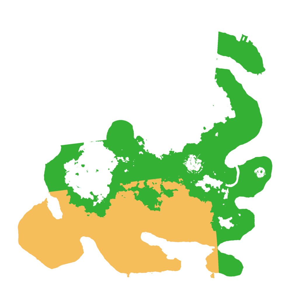 Biome Rust Map: Procedural Map, Size: 3000, Seed: 1600731169