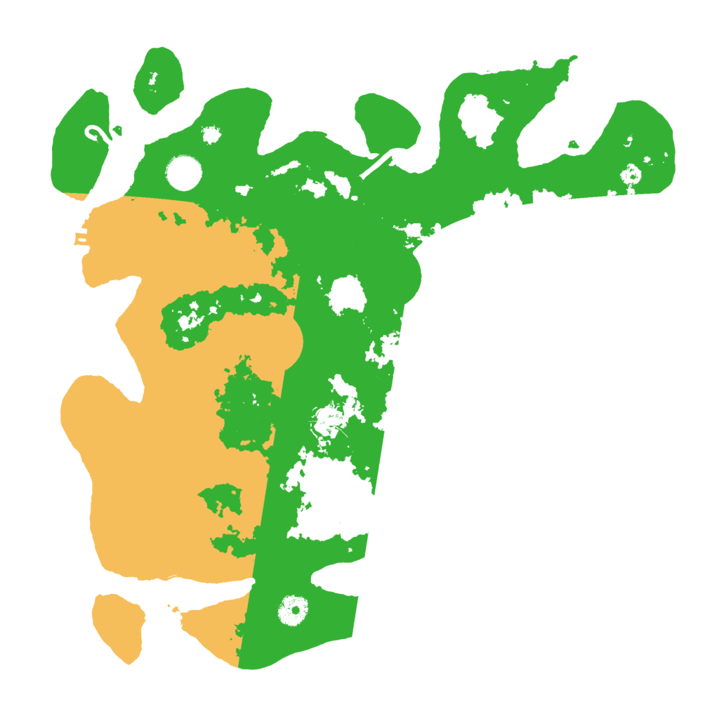 Biome Rust Map: Procedural Map, Size: 3600, Seed: 1078633050