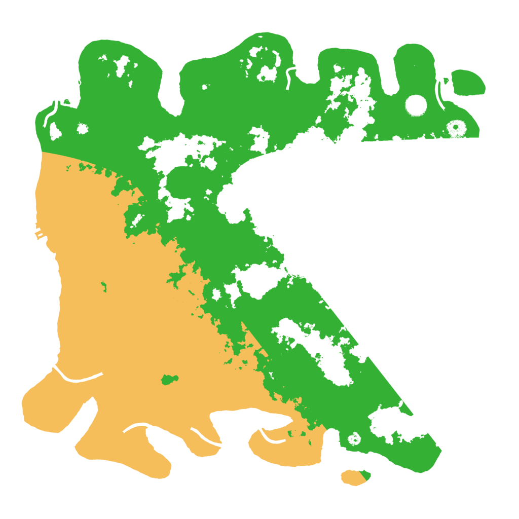Biome Rust Map: Procedural Map, Size: 4250, Seed: 518742004