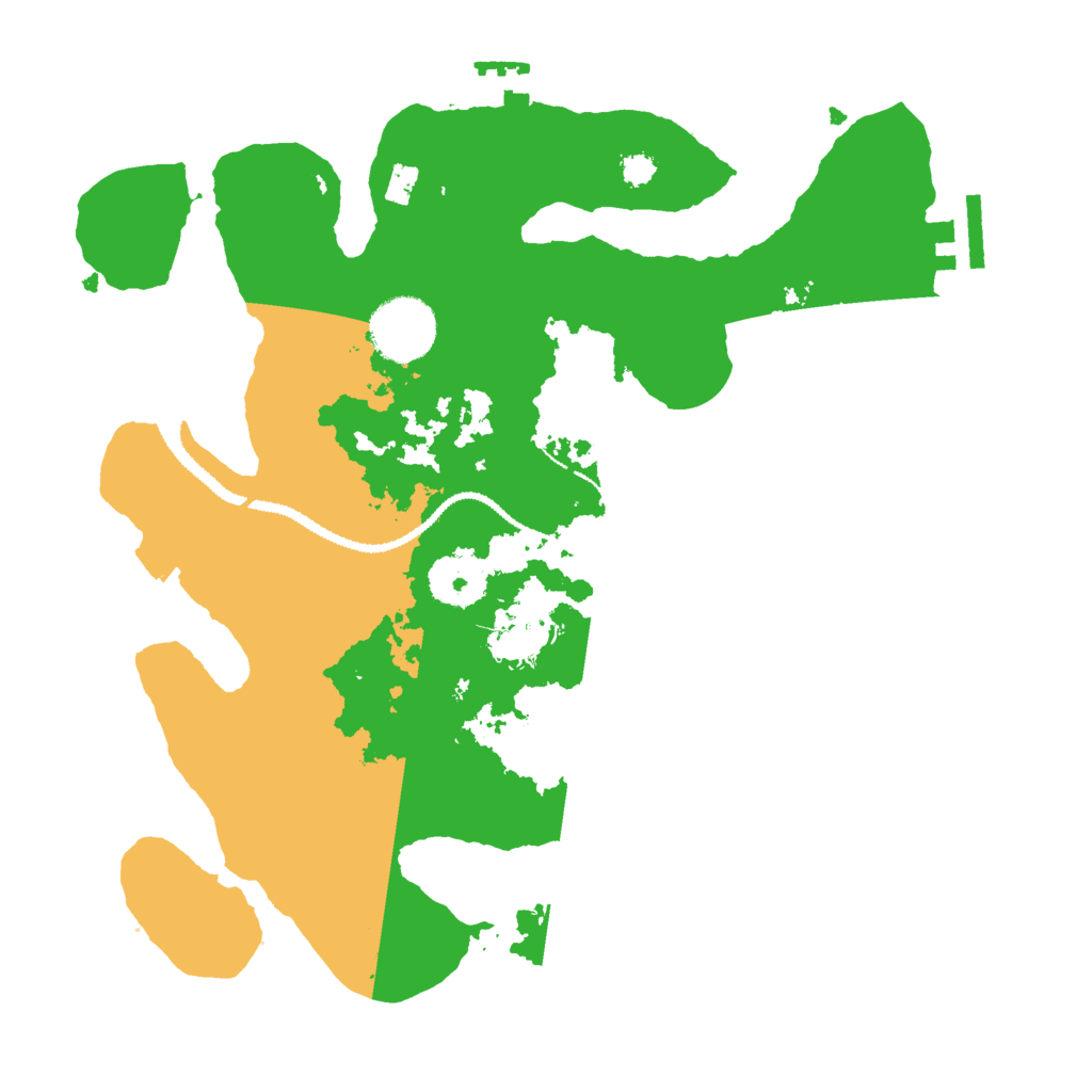 Biome Rust Map: Procedural Map, Size: 3000, Seed: 1998545048