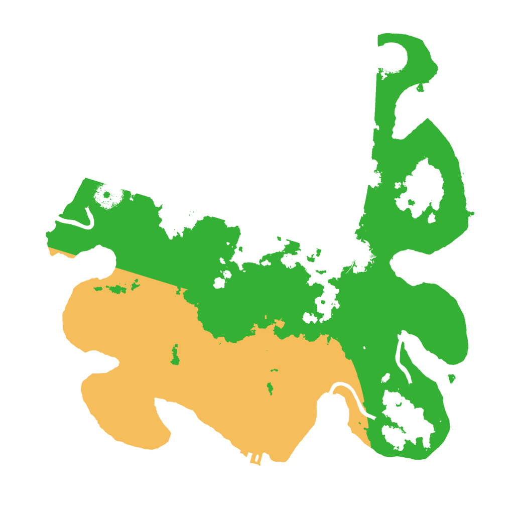 Biome Rust Map: Procedural Map, Size: 3000, Seed: 185576511