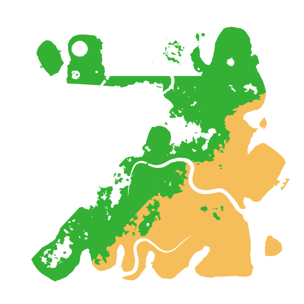 Biome Rust Map: Procedural Map, Size: 3500, Seed: 897512969