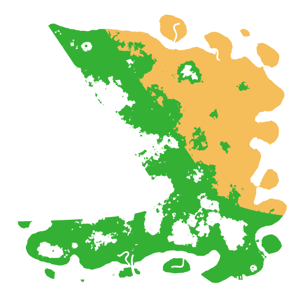 Biome Rust Map: Procedural Map, Size: 4500, Seed: 1344073448