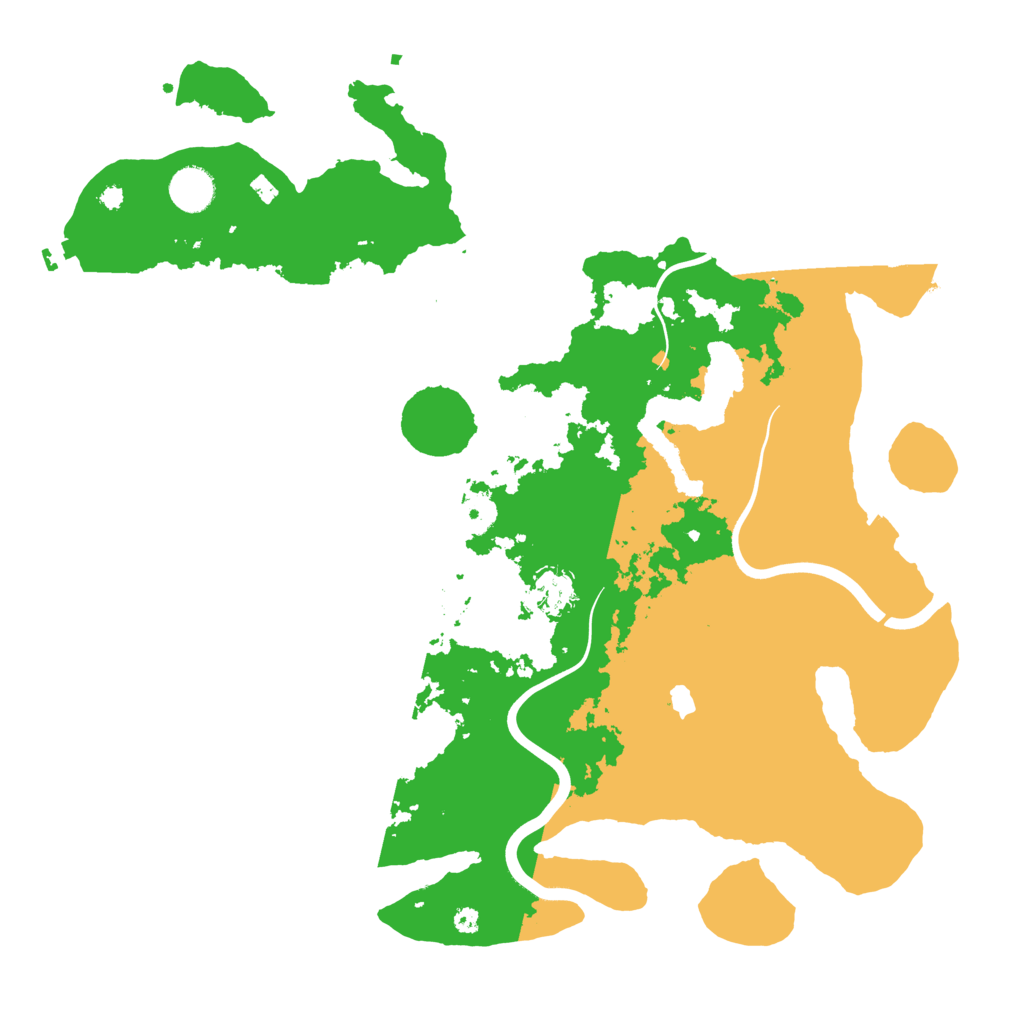 Biome Rust Map: Procedural Map, Size: 4000, Seed: 748570757