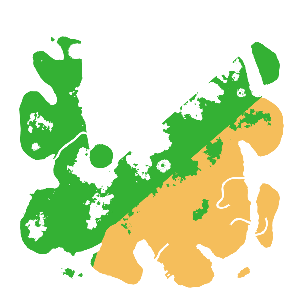 Biome Rust Map: Procedural Map, Size: 3500, Seed: 1393597249