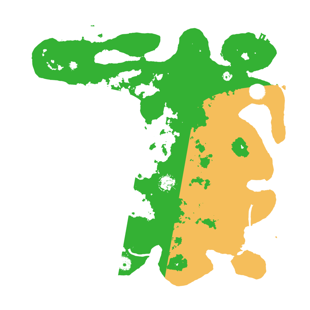 Biome Rust Map: Procedural Map, Size: 3500, Seed: 98295845