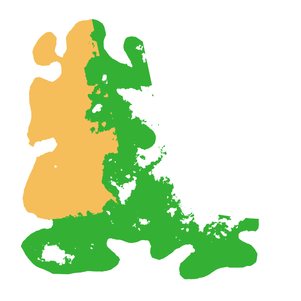 Biome Rust Map: Barren, Size: 3700, Seed: 837010354