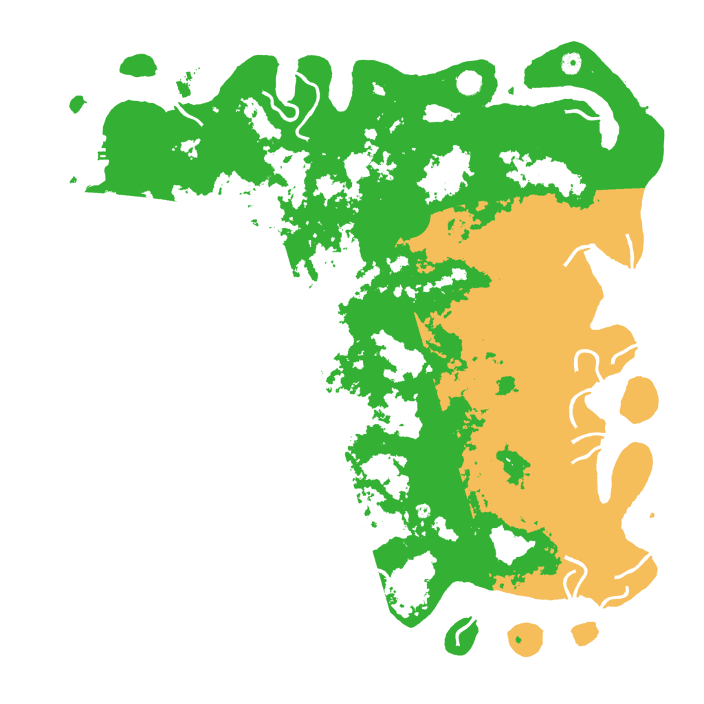 Biome Rust Map: Procedural Map, Size: 5000, Seed: 74360766