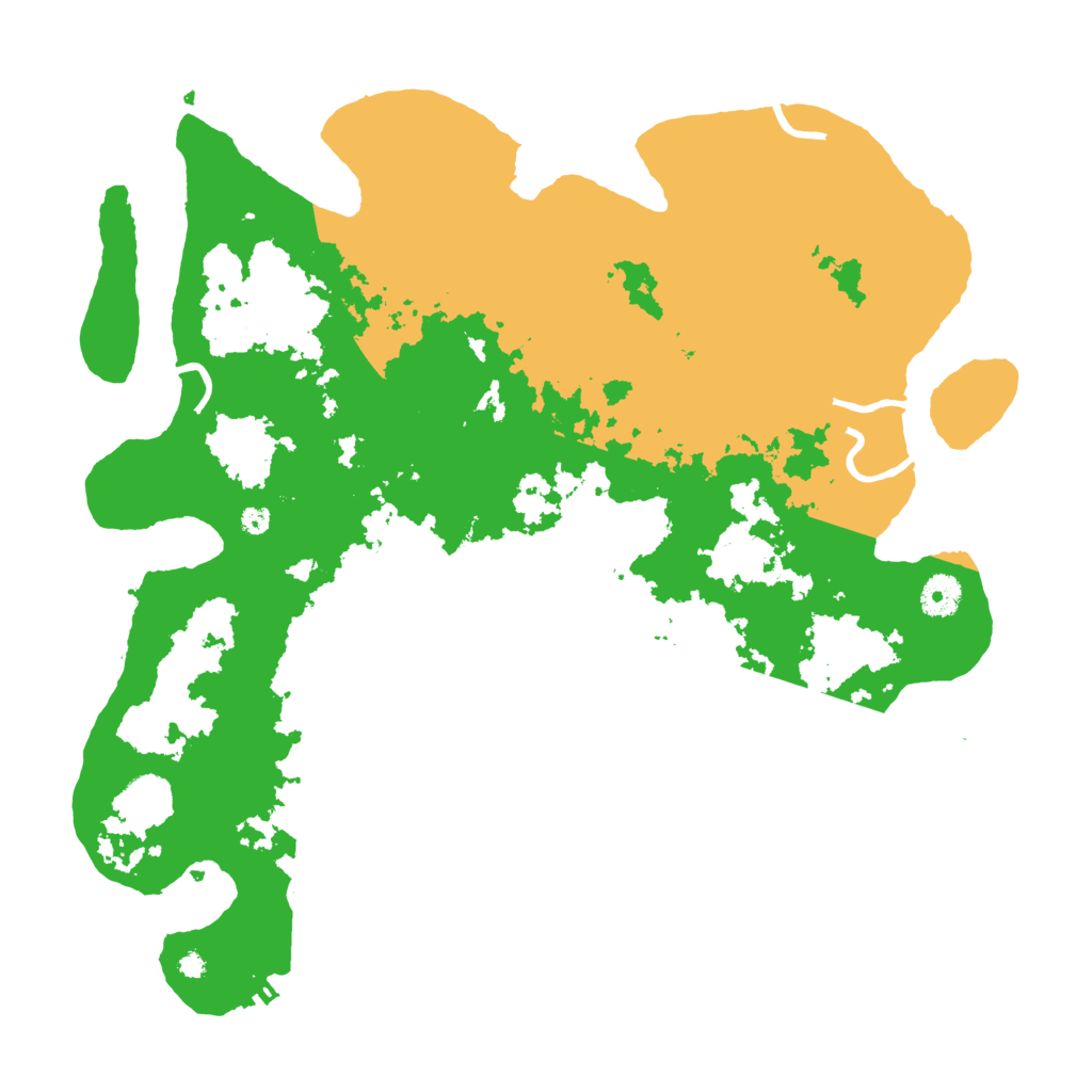 Biome Rust Map: Procedural Map, Size: 3950, Seed: 1466558014