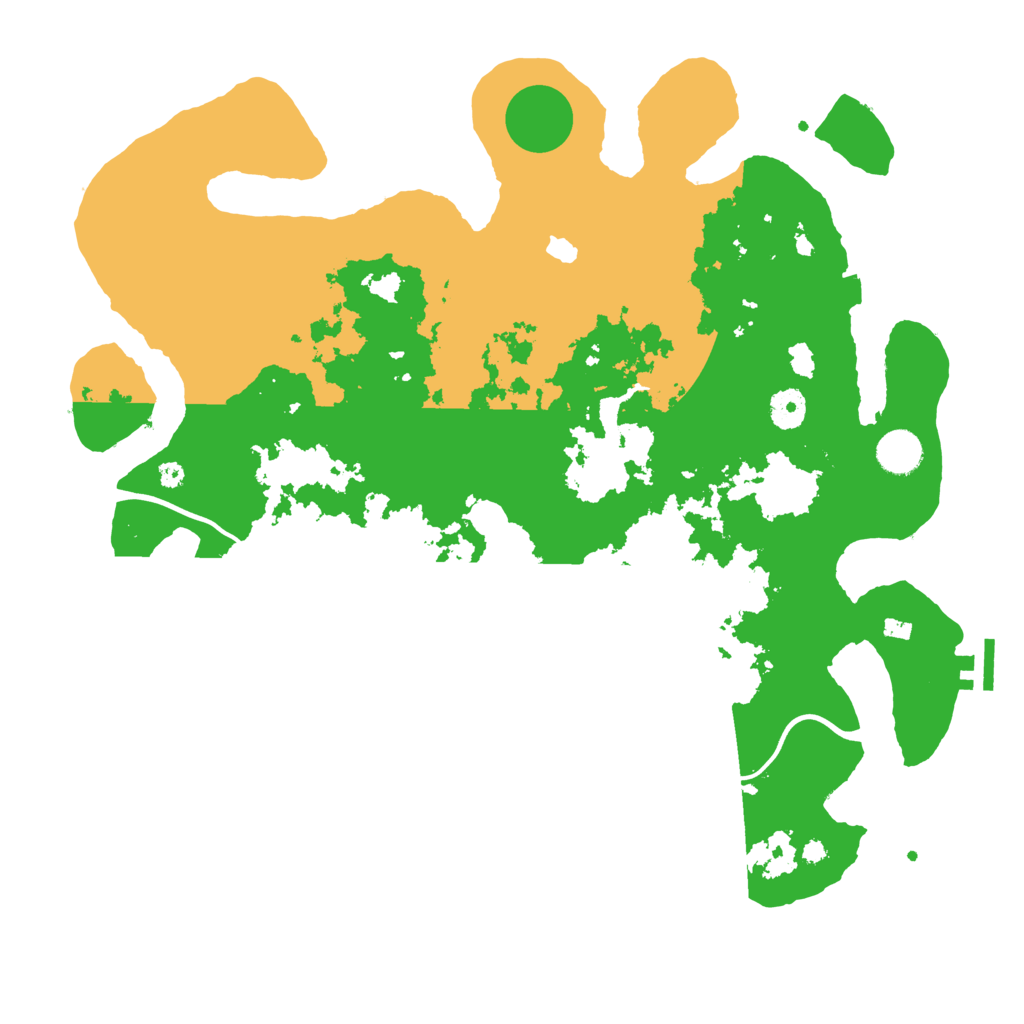 Biome Rust Map: Procedural Map, Size: 4000, Seed: 1874