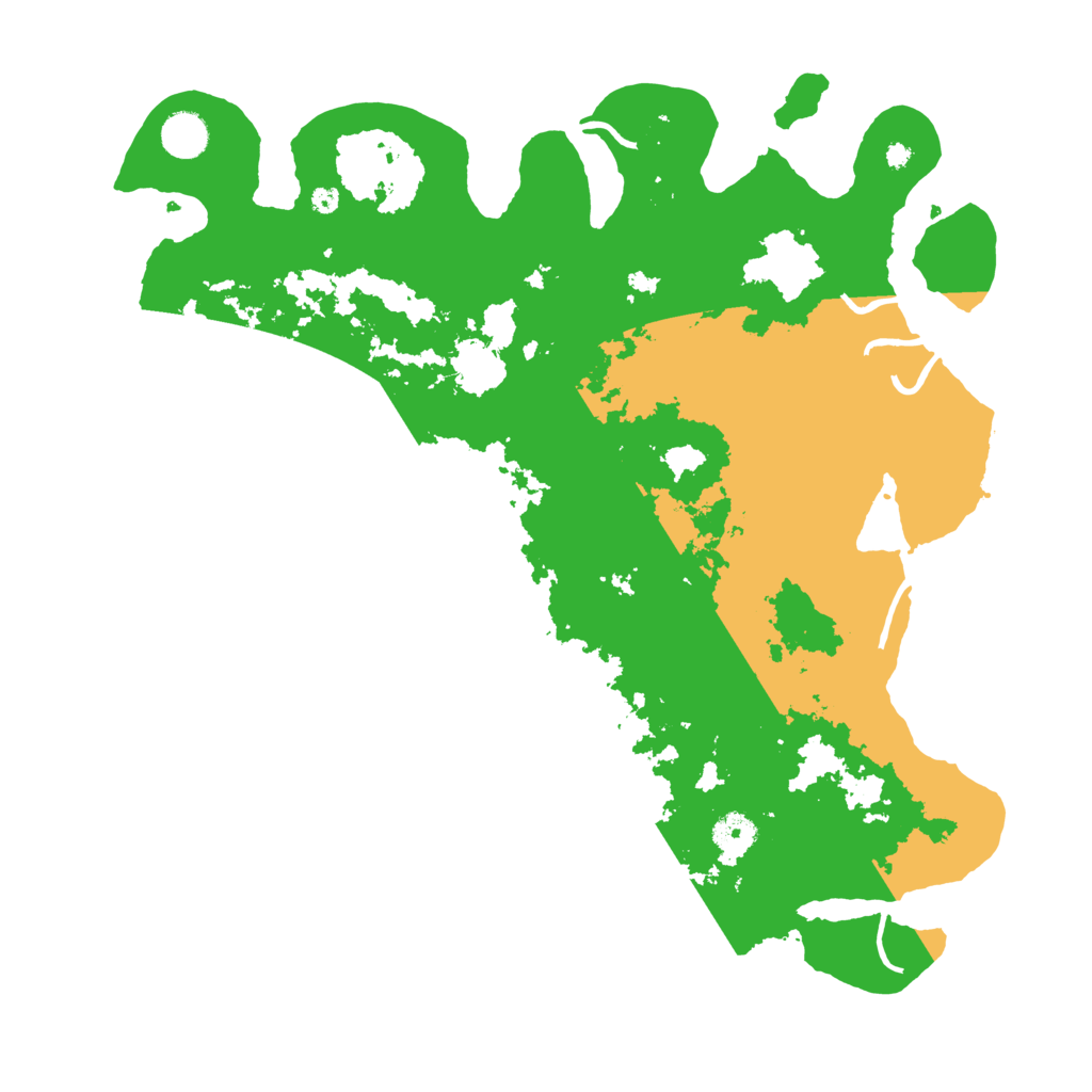 Biome Rust Map: Procedural Map, Size: 4096, Seed: 100810