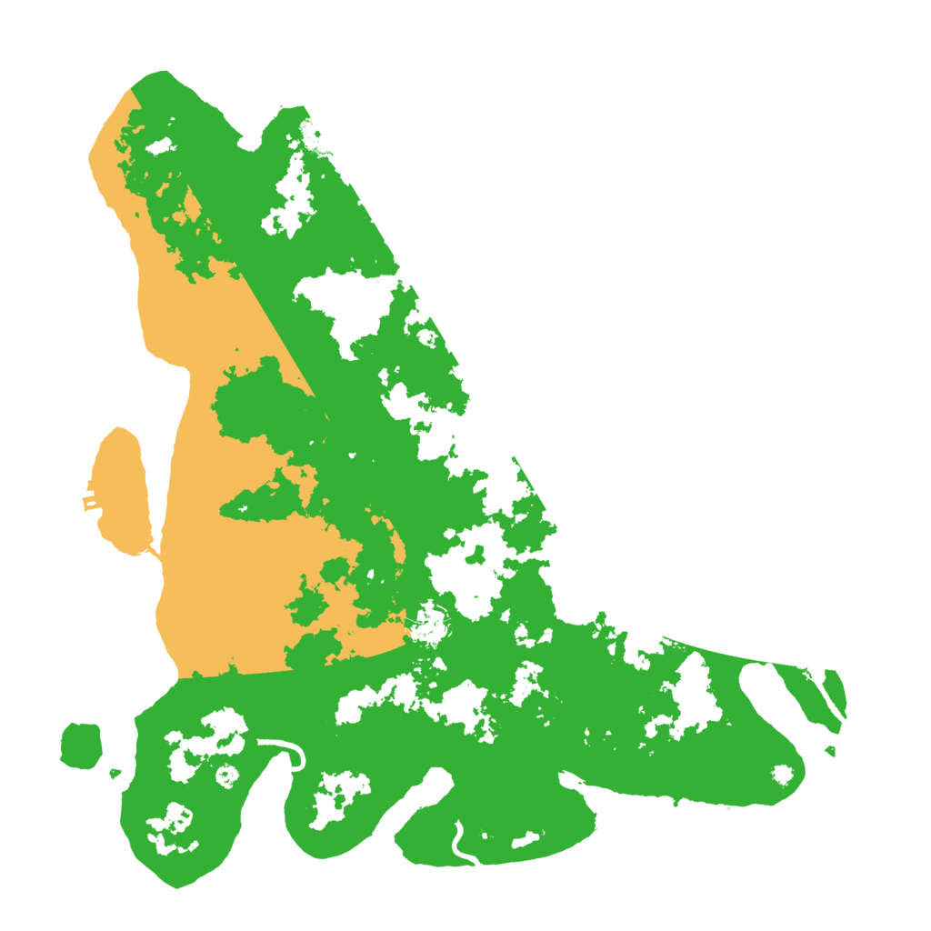 Biome Rust Map: Procedural Map, Size: 4200, Seed: 1639371211