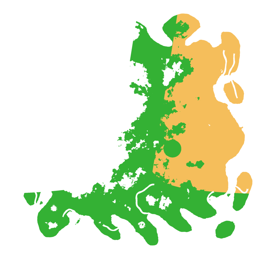 Biome Rust Map: Procedural Map, Size: 4000, Seed: 95765