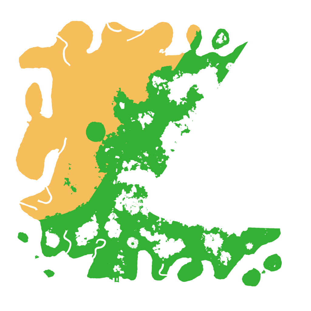 Biome Rust Map: Procedural Map, Size: 4200, Seed: 40572410