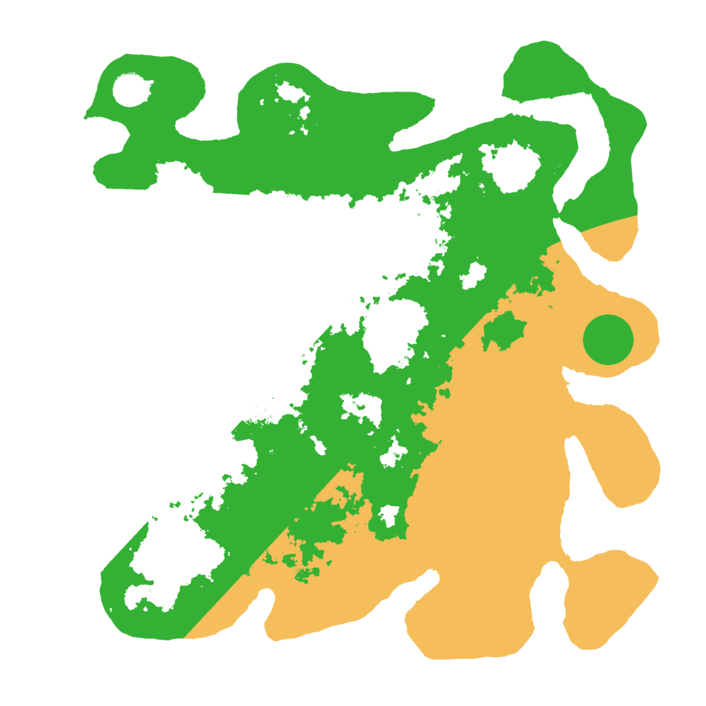 Biome Rust Map: Barren, Size: 3700, Seed: 813597630