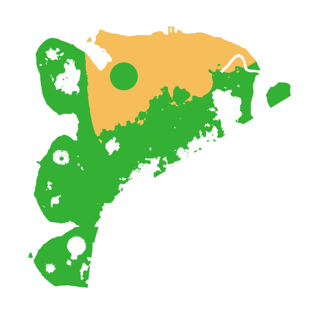 Biome Rust Map: Procedural Map, Size: 3000, Seed: 1113438132