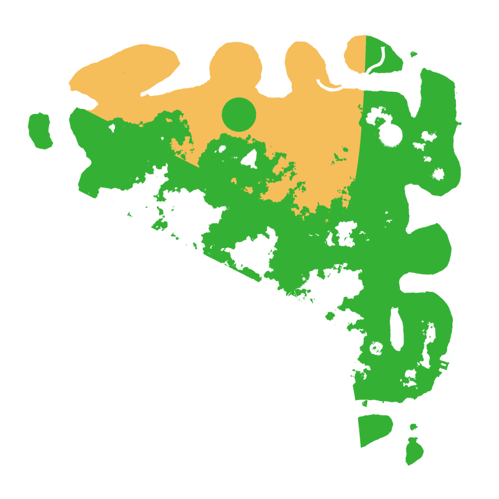 Biome Rust Map: Procedural Map, Size: 3850, Seed: 171436262