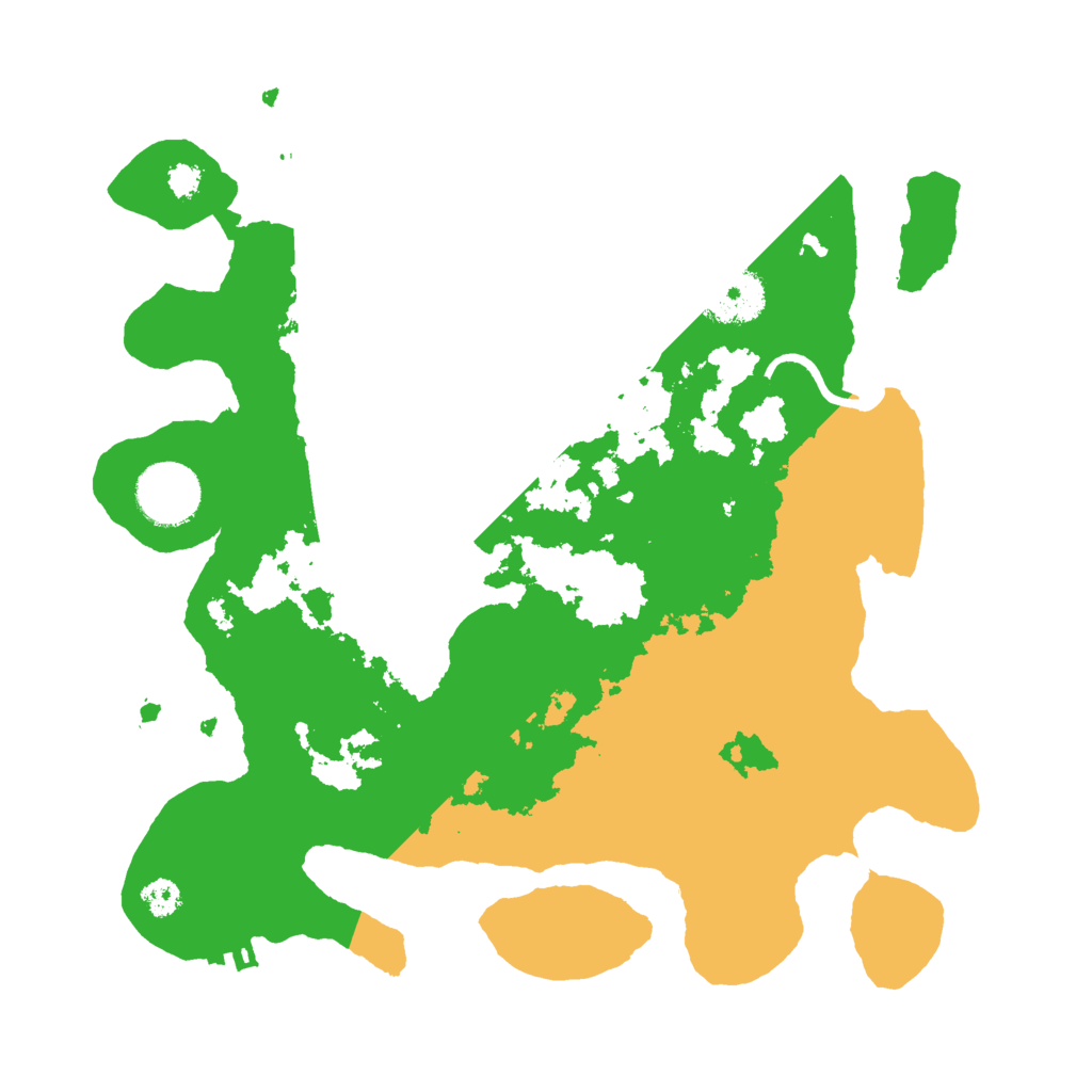 Biome Rust Map: Procedural Map, Size: 3000, Seed: 261557774