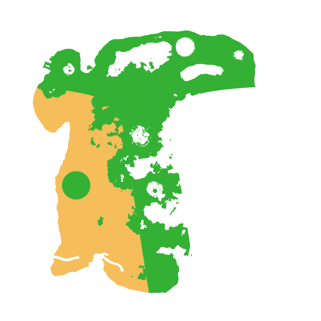 Biome Rust Map: Procedural Map, Size: 3000, Seed: 1000013
