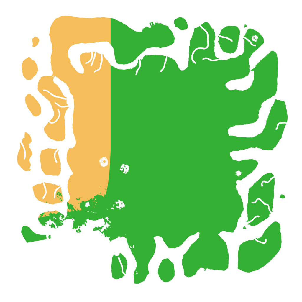 Biome Rust Map: Procedural Map, Size: 5000, Seed: 4491