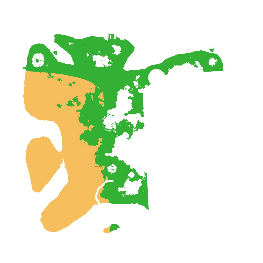 Biome Rust Map: Procedural Map, Size: 3000, Seed: 182746