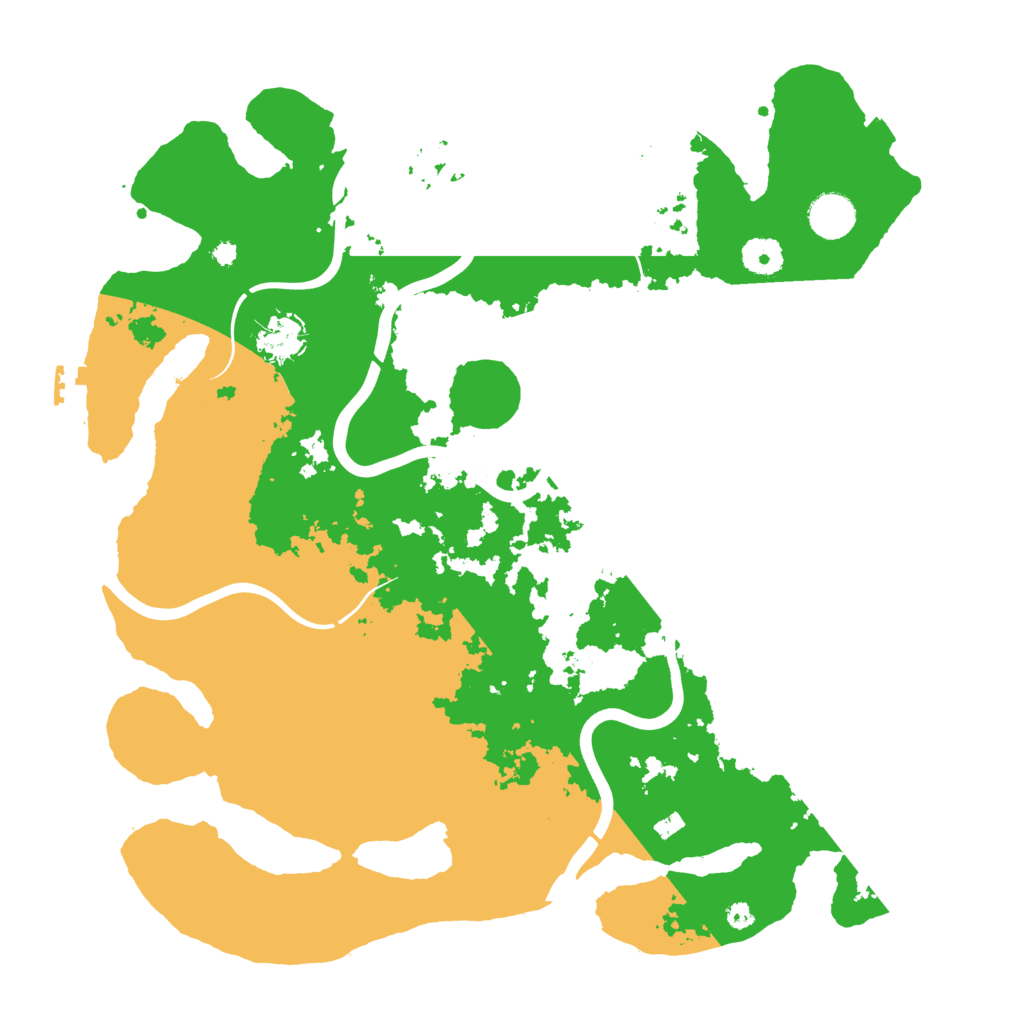 Biome Rust Map: Procedural Map, Size: 3900, Seed: 637531371