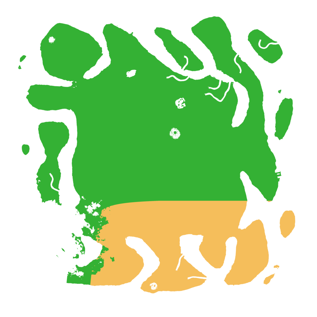 Biome Rust Map: Procedural Map, Size: 4500, Seed: 45261733