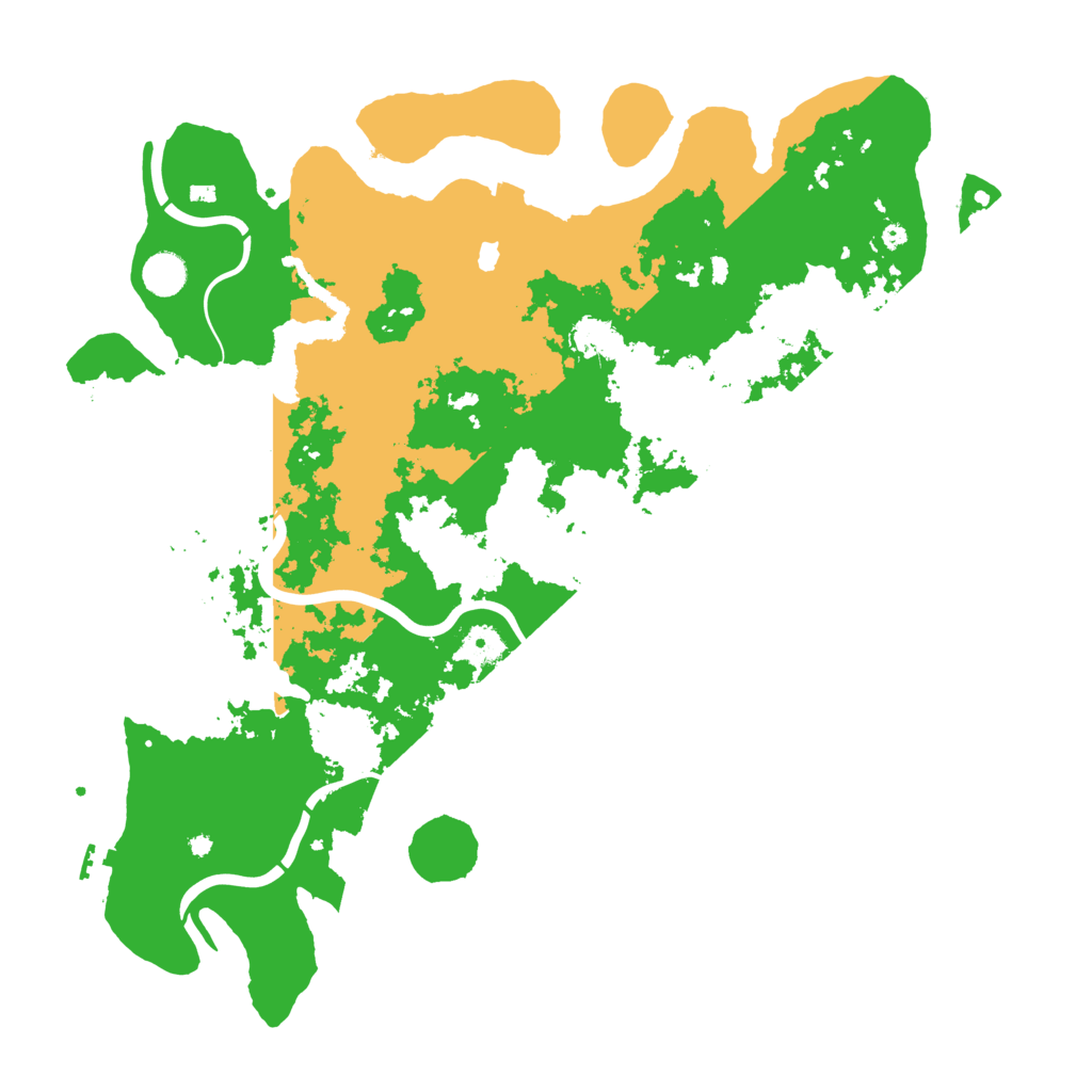 Biome Rust Map: Procedural Map, Size: 4500, Seed: 50810